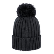 Smiley Pom Knit Beanie