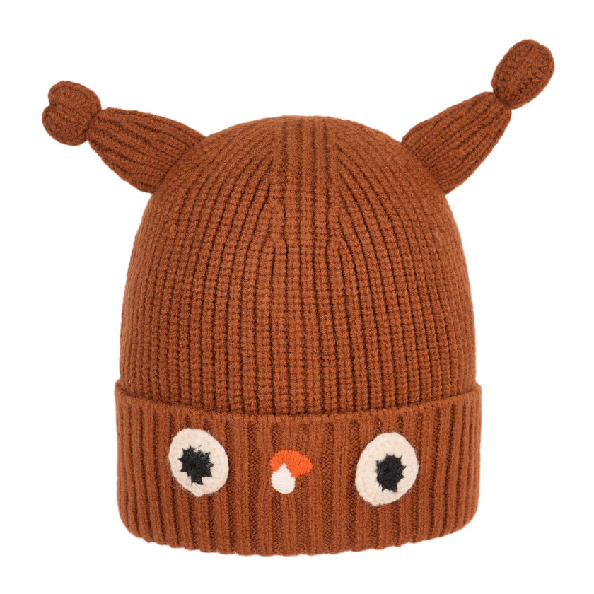 Cute Horn Knit Beanie