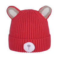 Bear Ear Knit Beanie Hat for Kids