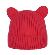 Bear Ear Knit Beanie Hat for Kids