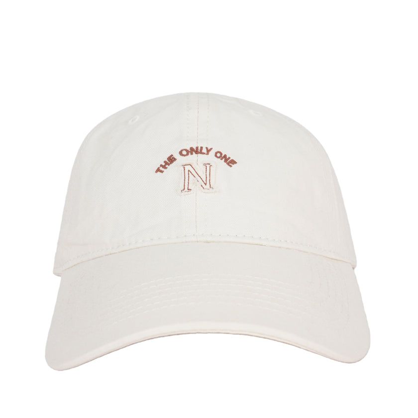 Kids Minimal Embroidered Cotton Baseball Cap