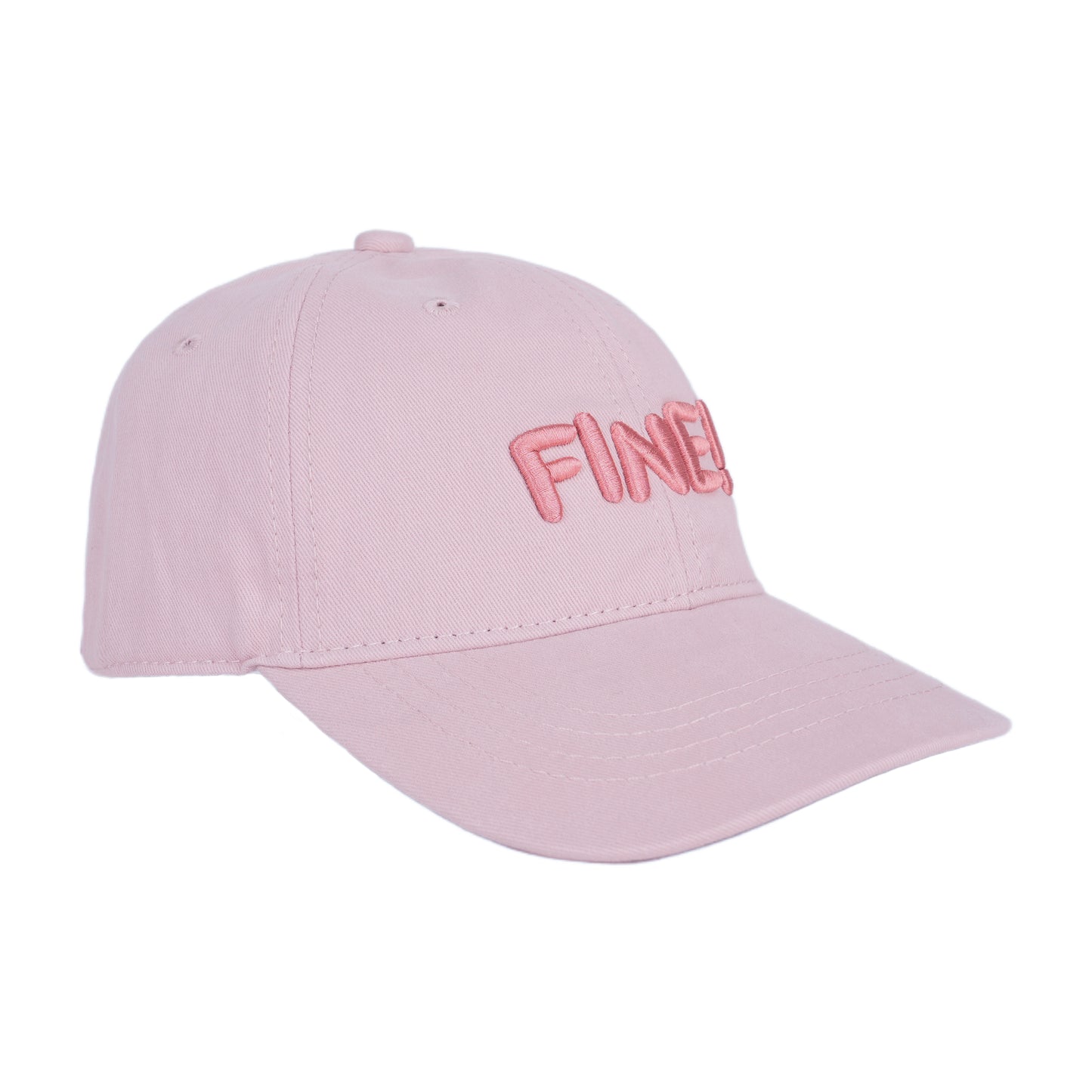 Embroidery Baseball Cap Hat-Pink