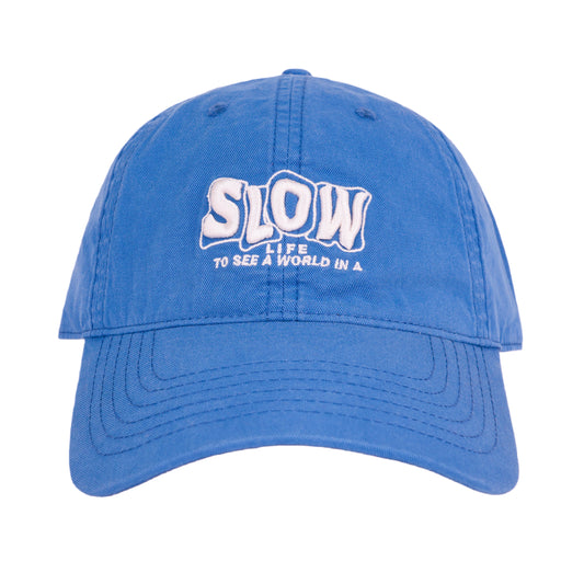 Embroidery Baseball Cap Hat-Bule