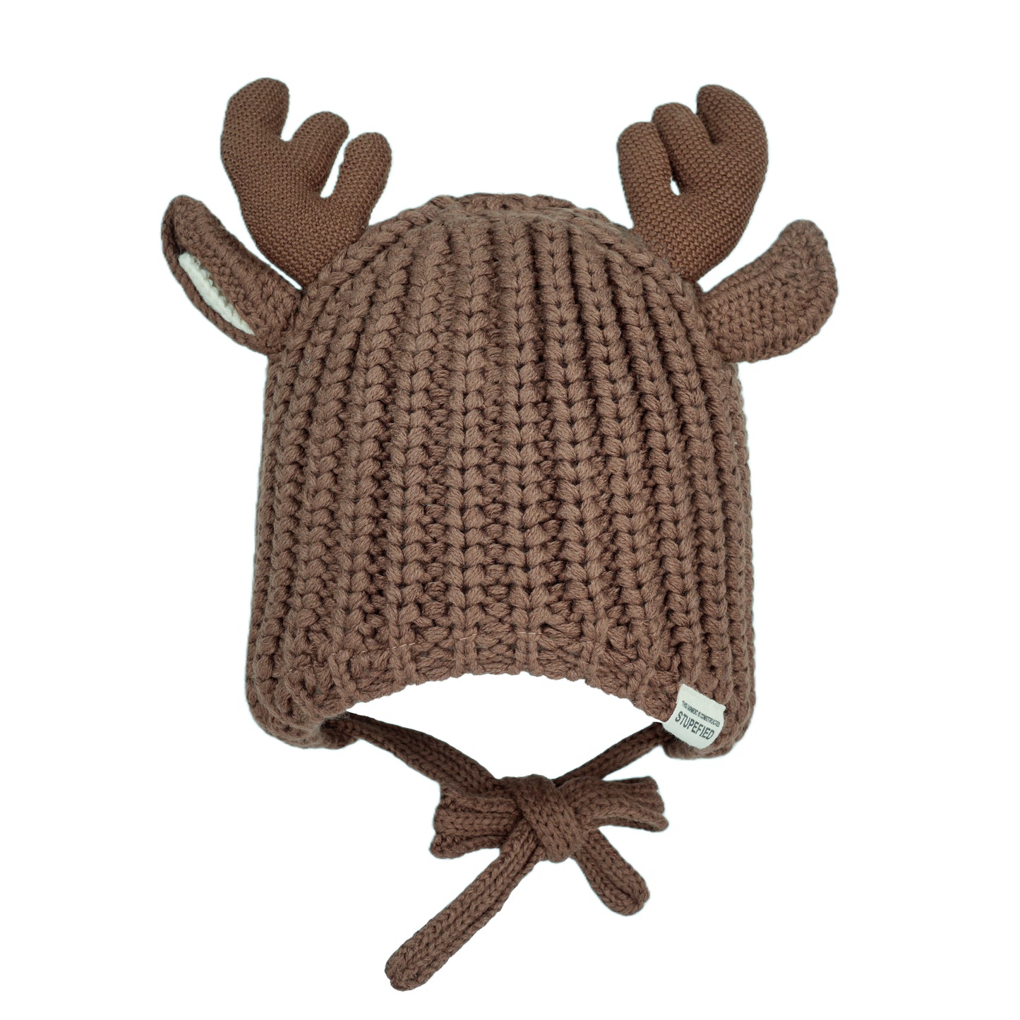 Toddler Deer Ears Cute Hat-Bule/Brown
