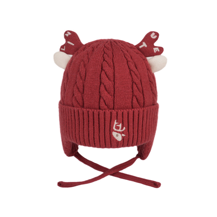 Toddler Knit Earflap Winter Hat