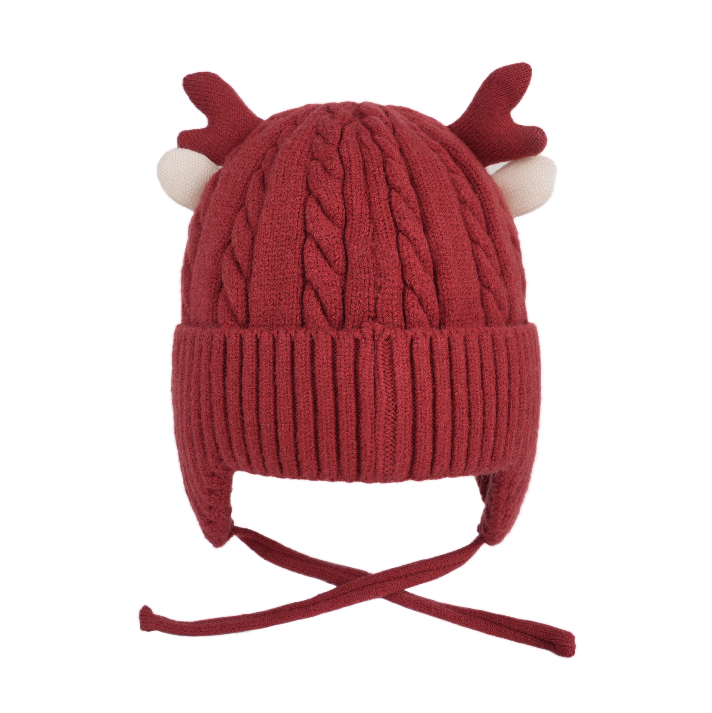 Toddler Knit Earflap Winter Hat