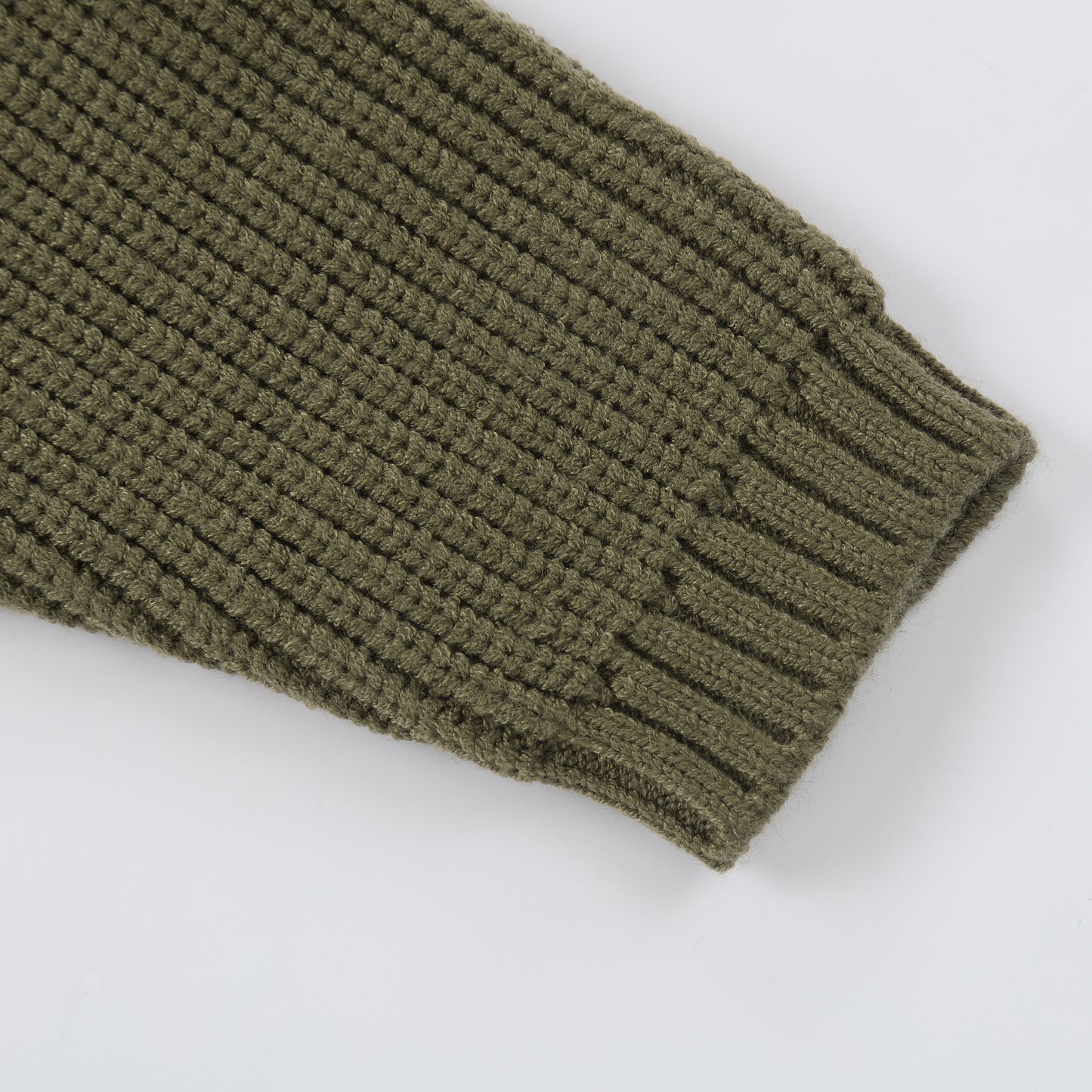 Kids Ribbed Knit Sweater Long Sleeve