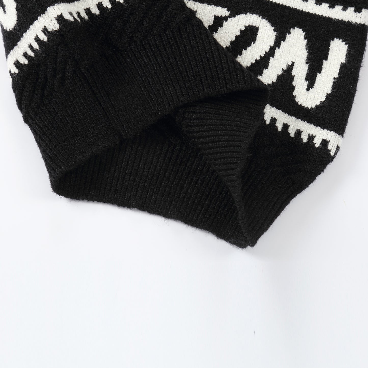 Kids Graphic Knit Sweater Long Sleeve