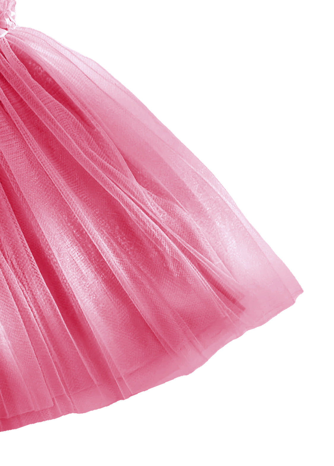 Girls' Sweet Mesh Princess Dress