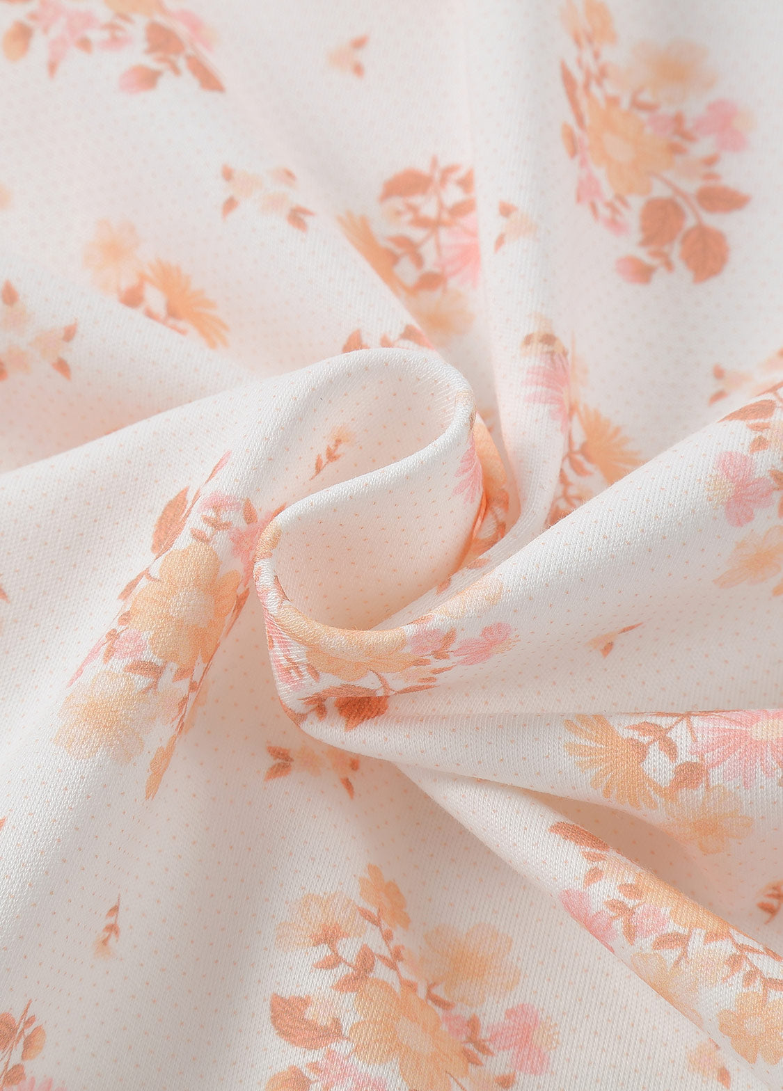 Baby Floral Cotton Stretch Blanket Headband Set