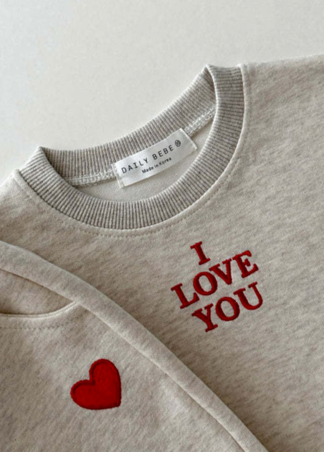 Kids Casual Sports Letter Embroidered Sweatshirt Set