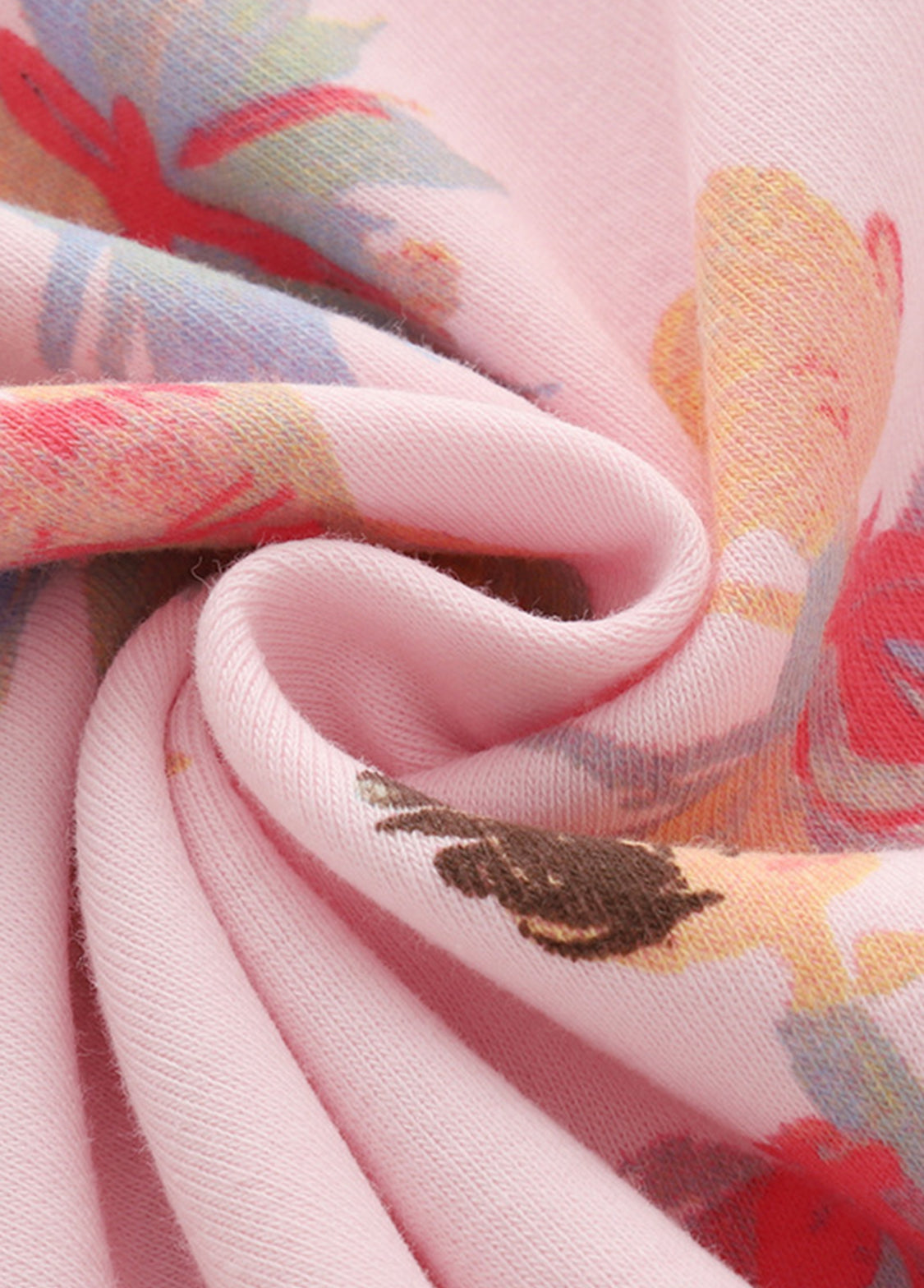 Girl Cute Ballet Girl Print Short-Sleeved Dress