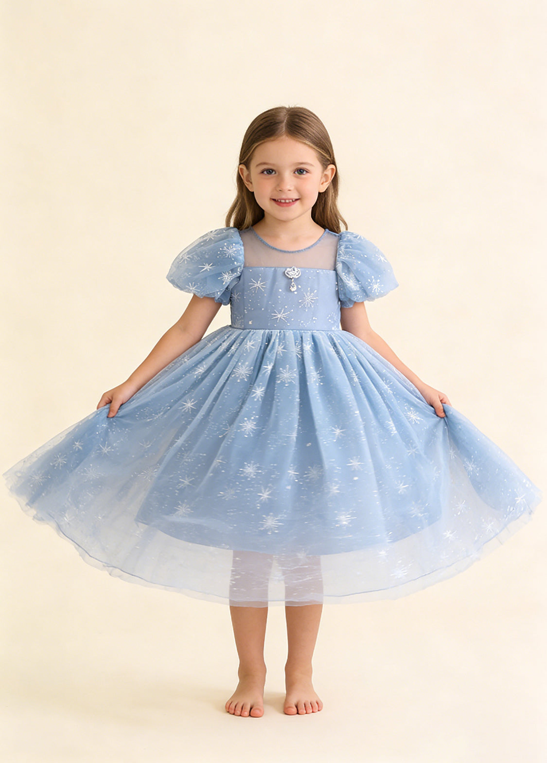 Baby Girl's Frozen Elsa Princess Dress