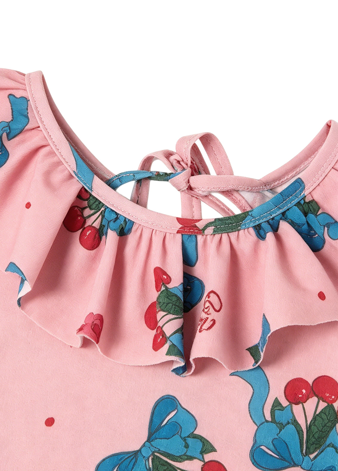 Girls' Backless One-Piece Swimsuit — Long-Sleeve Sun Protection Swimwear for Beach Vacations