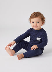 3-Pack Baby Boys Cotton Cute Printed Long-Sleeved Romper