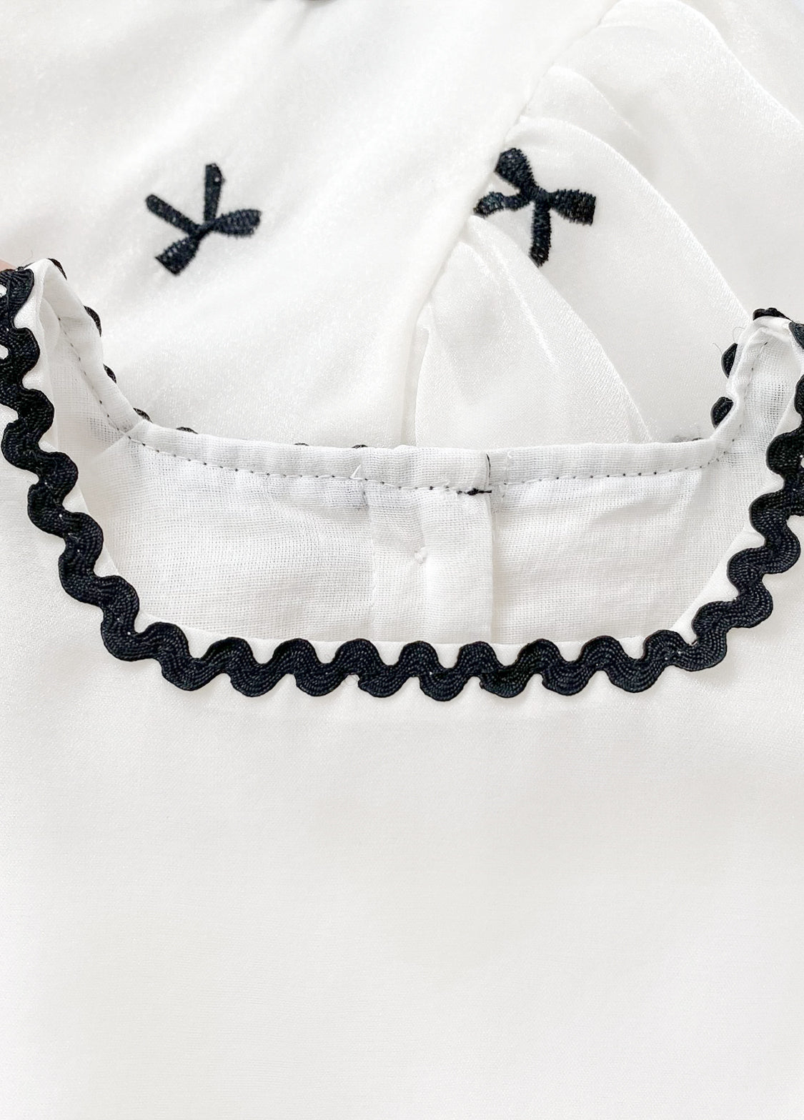 Girl Soft Cotton Bow Detail Dress