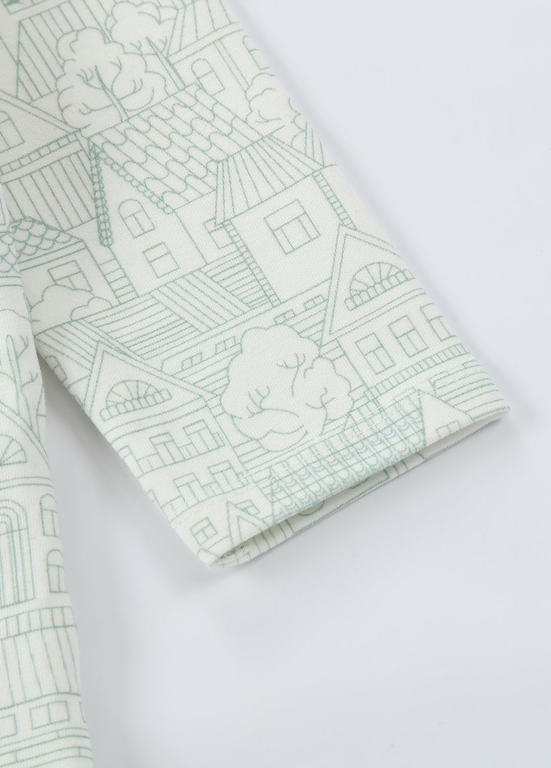 Baby Printed Stretch Footed One-Piece