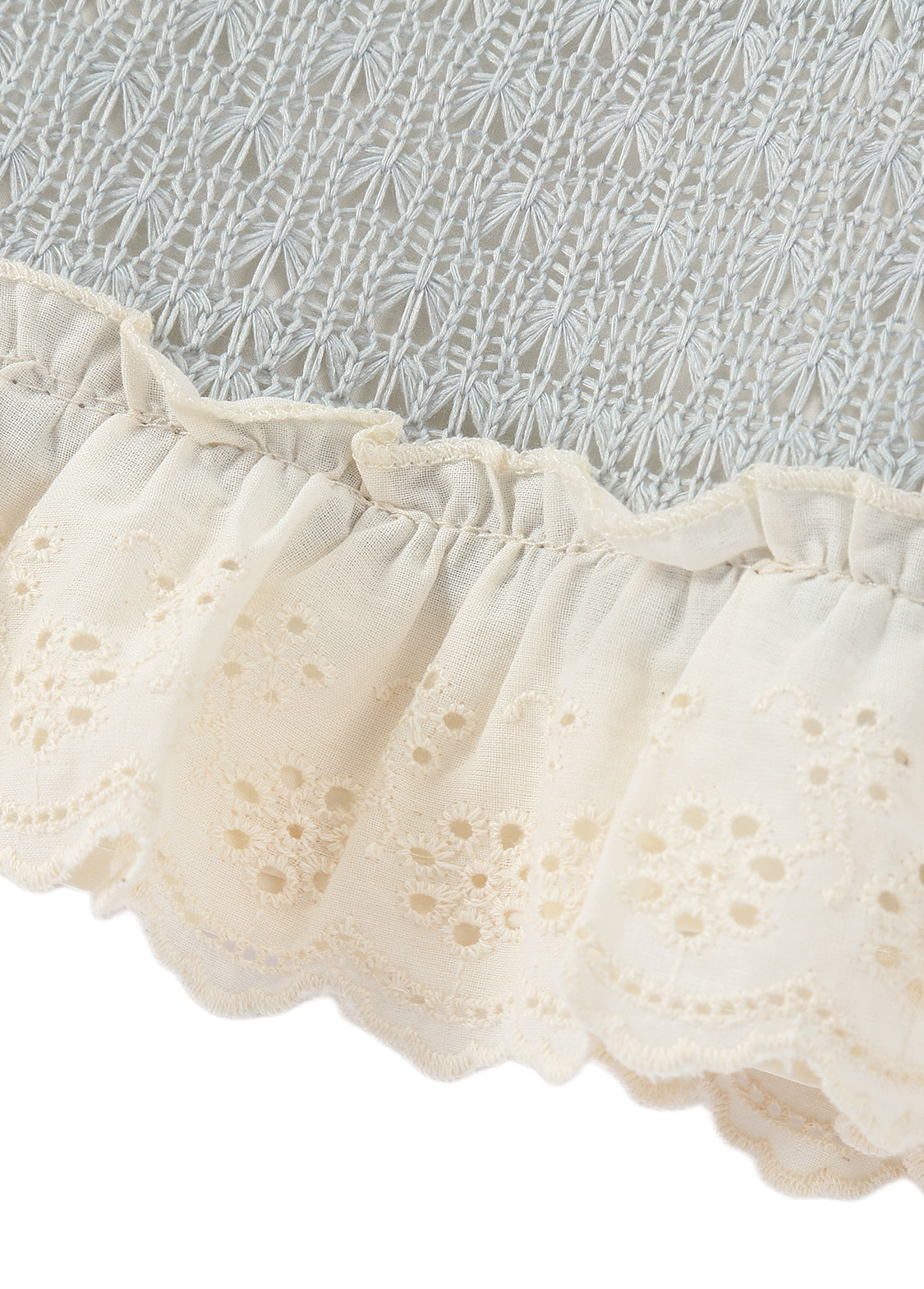 Girls Cotton Two-Piece Skirt Set