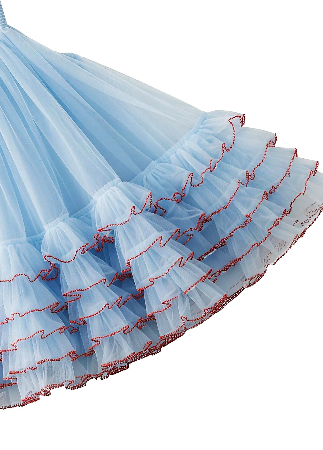 Girl Sweet Tulle Strap Puffy Dress