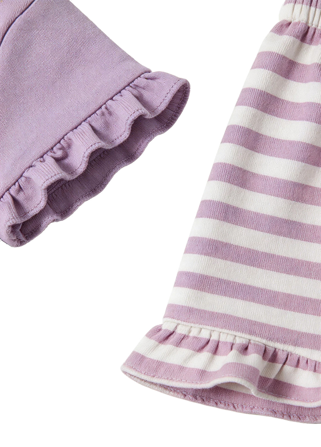 Girls Cotton Bunny Two-Piece Set