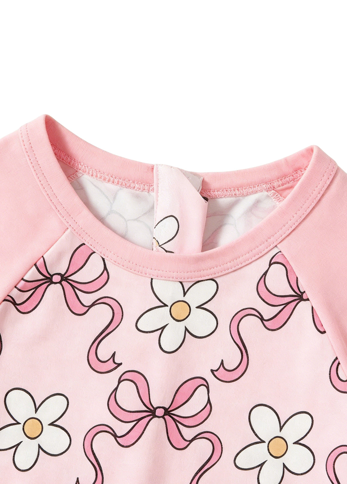 Girls' Summer Short-Sleeve Swim Dress — Floral-Patterned One-Piece Swimsuit