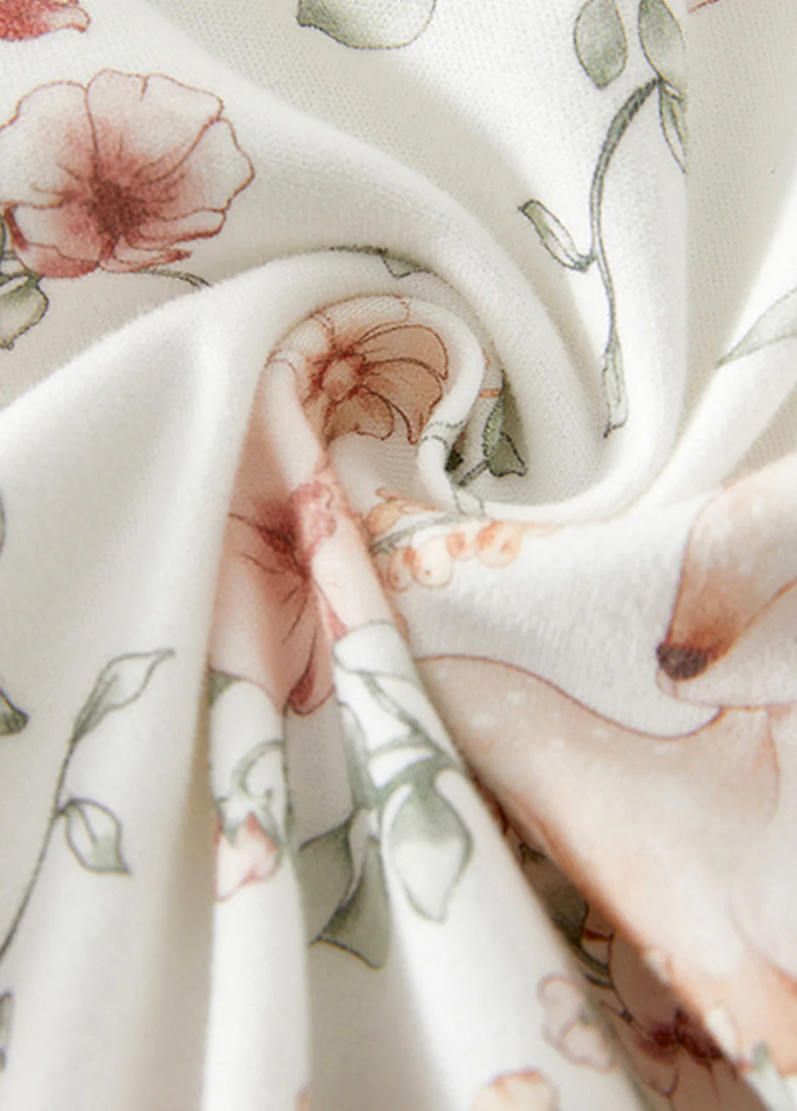 Baby Bamboo Blend Floral Top & Pants Set