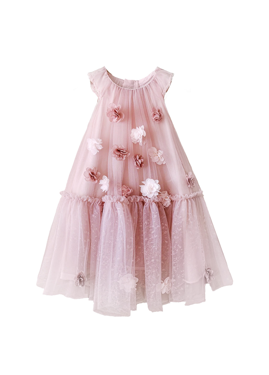 Girl Sweet Floral Tulle Dress