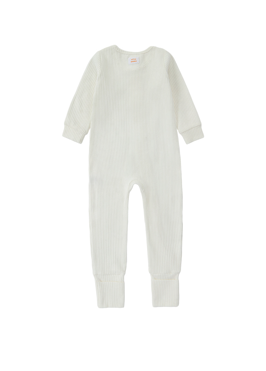 Baby Ribbed Long Sleeve One-Piece Romper