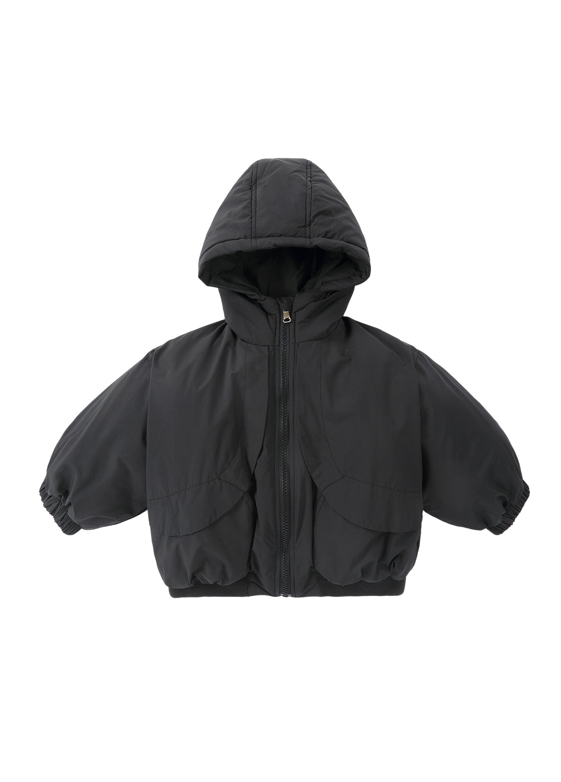 Girls Hooded Puffer Jacket with Ears