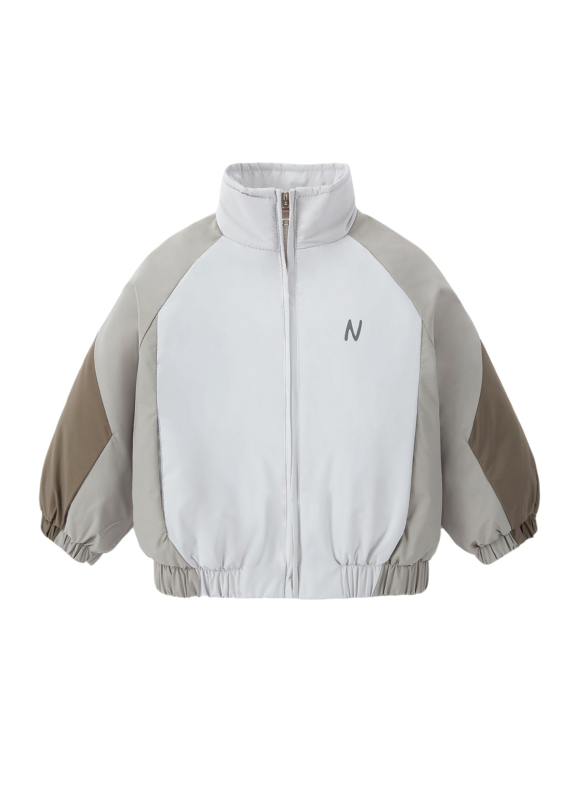 Boys Color Block Zip Jacket