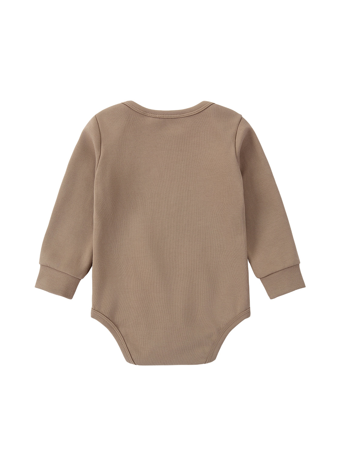 Baby Long Sleeve Ribbed Knit Romper Comfort Fit