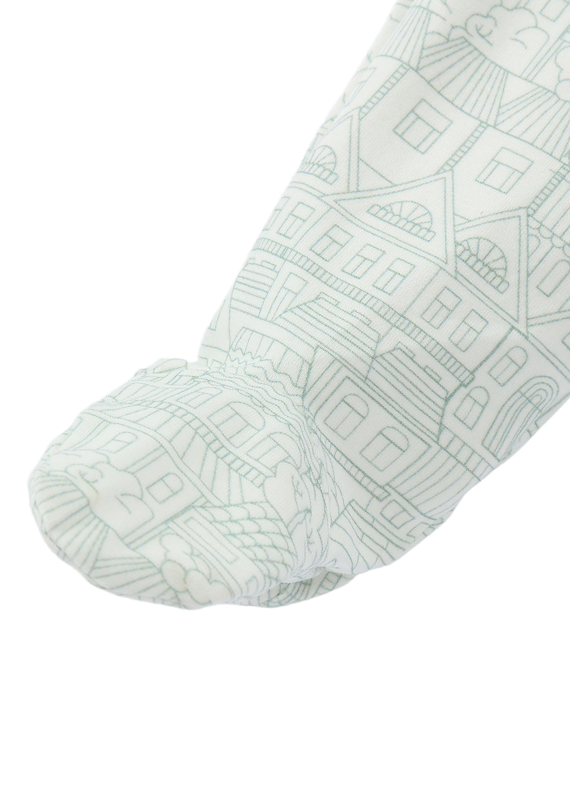 Baby Printed Stretch Footed One-Piece