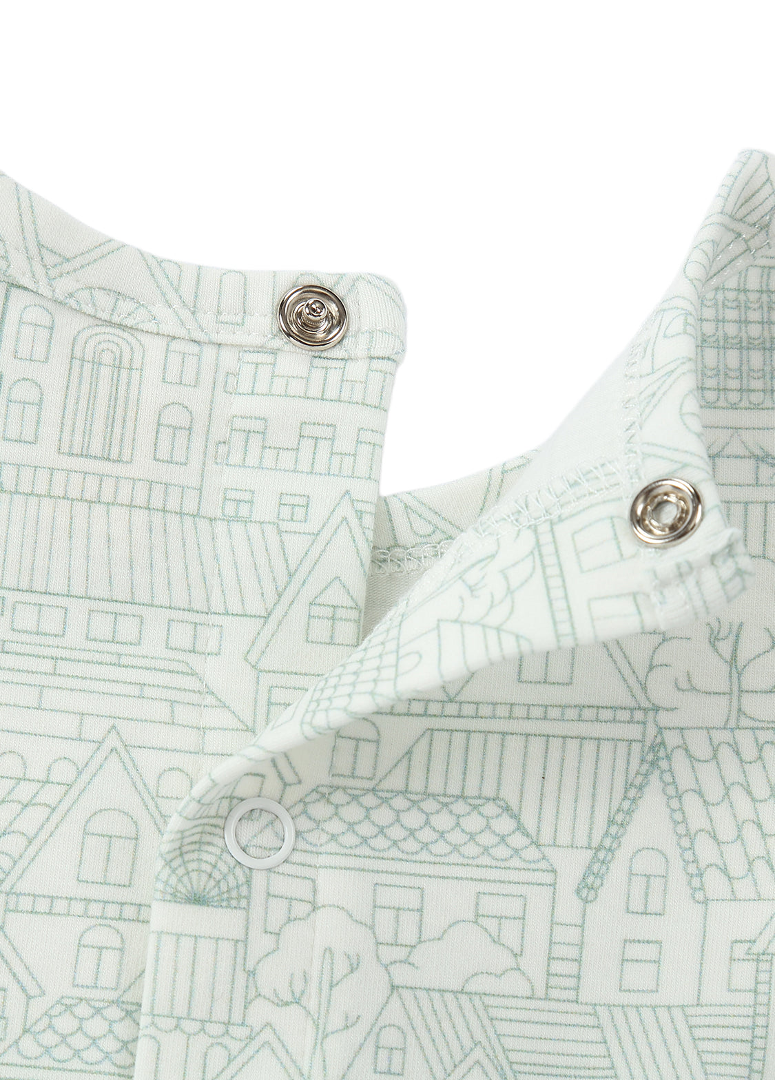 Baby Printed Stretch Footed One-Piece