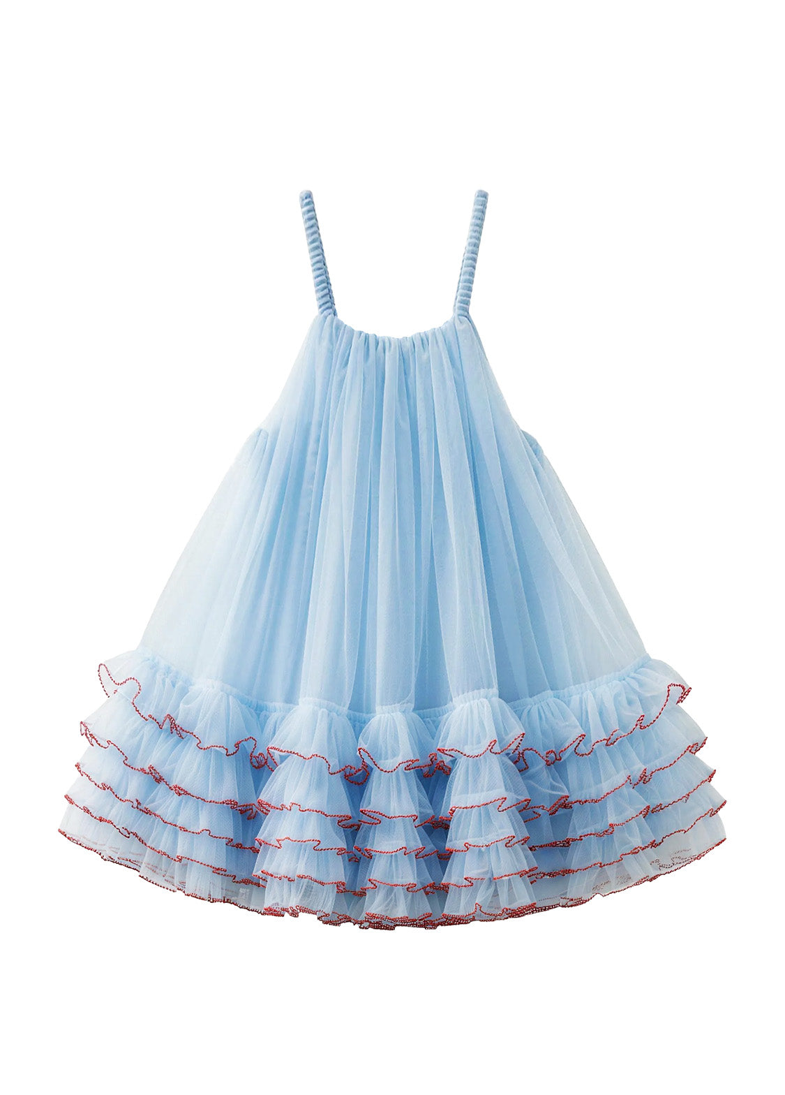 Girl Sweet Tulle Strap Puffy Dress