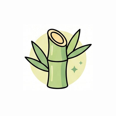 Crafted from Bamboo
