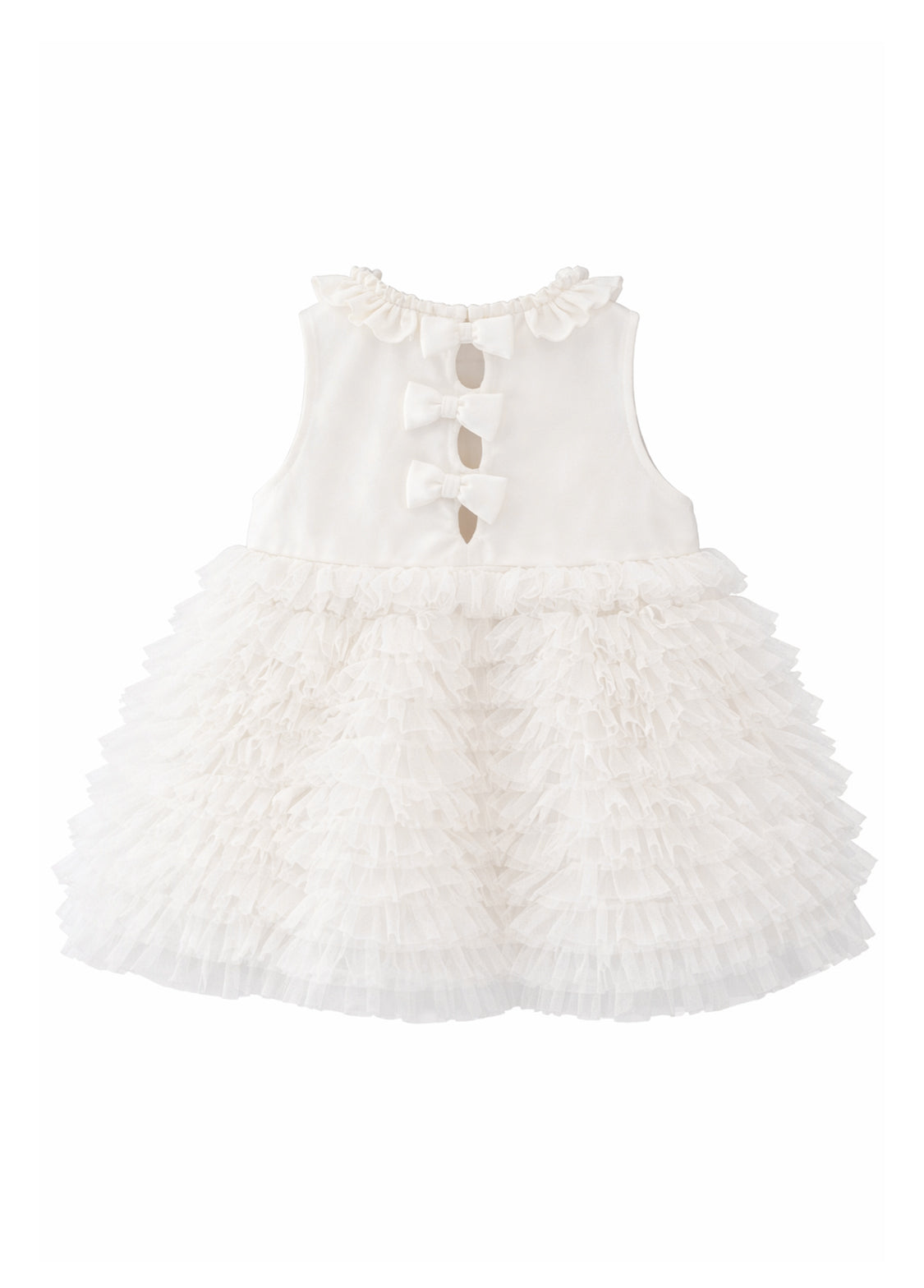 Girls Ruffle Tulle Party Dress