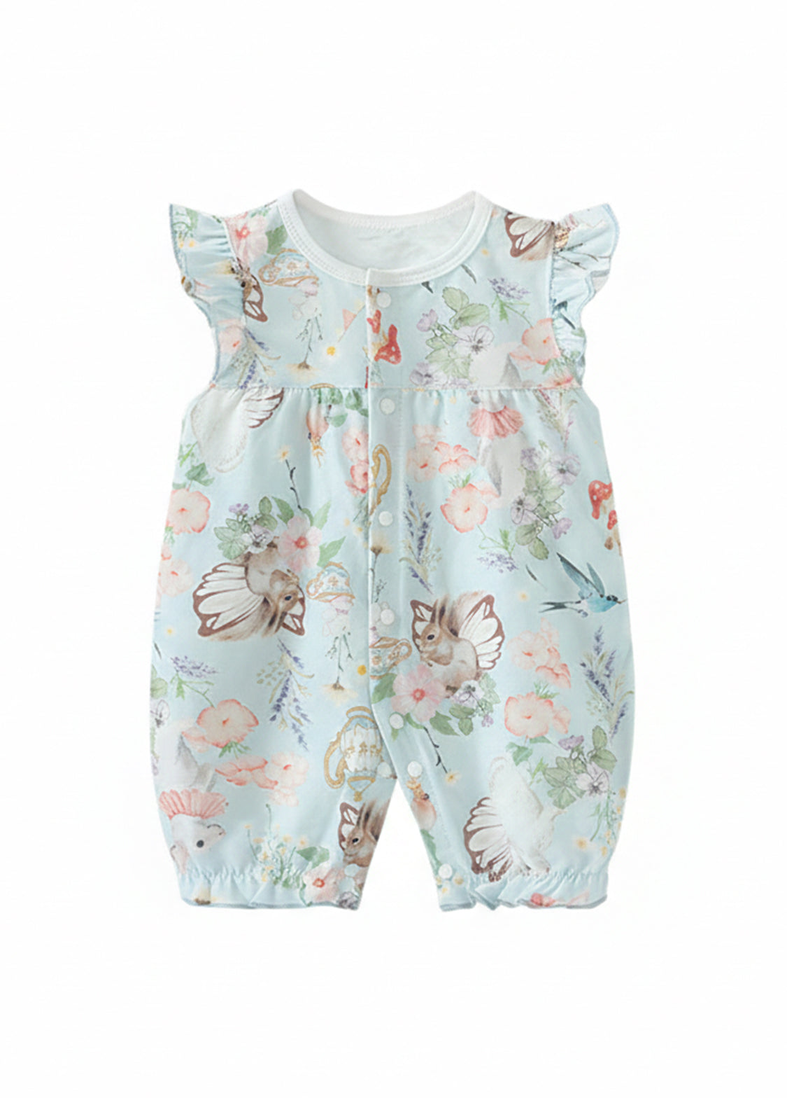 Baby Bamboo Blend Flutter Romper