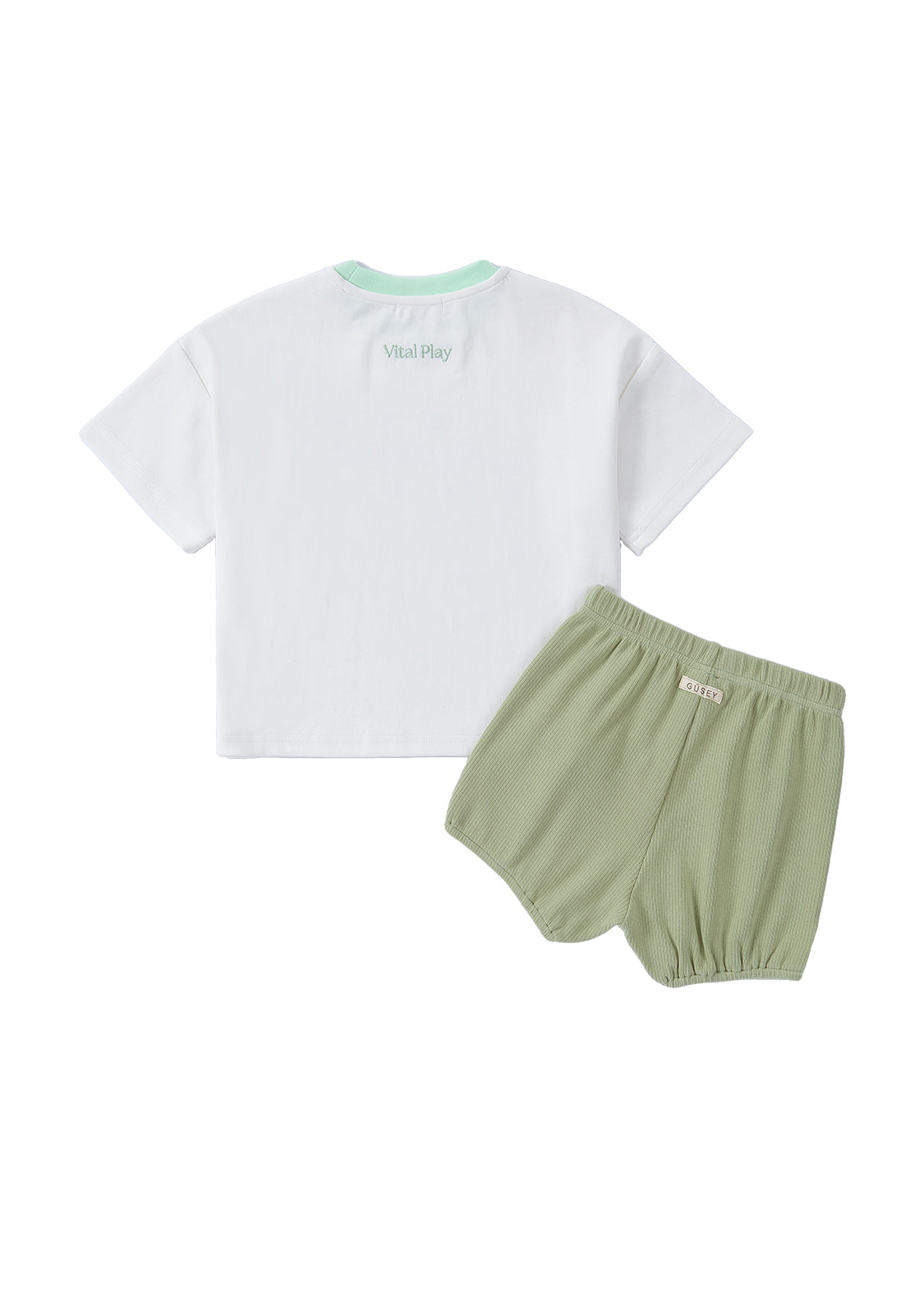 Boys Graphic Cotton Stretch Two-Piece Outfit