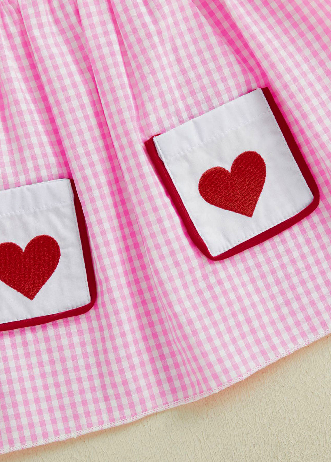 Girls Cute Plaid Dollar Collar Long-sleeved Dress