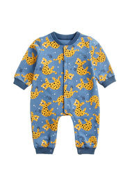 Baby Cute Cotton Printed Long-sleeved Romper
