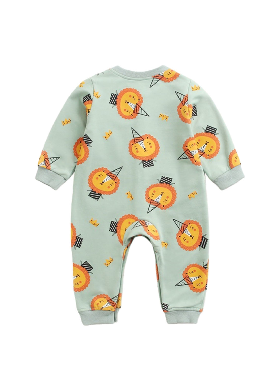 Baby Cute Cotton Printed Long-sleeved Romper