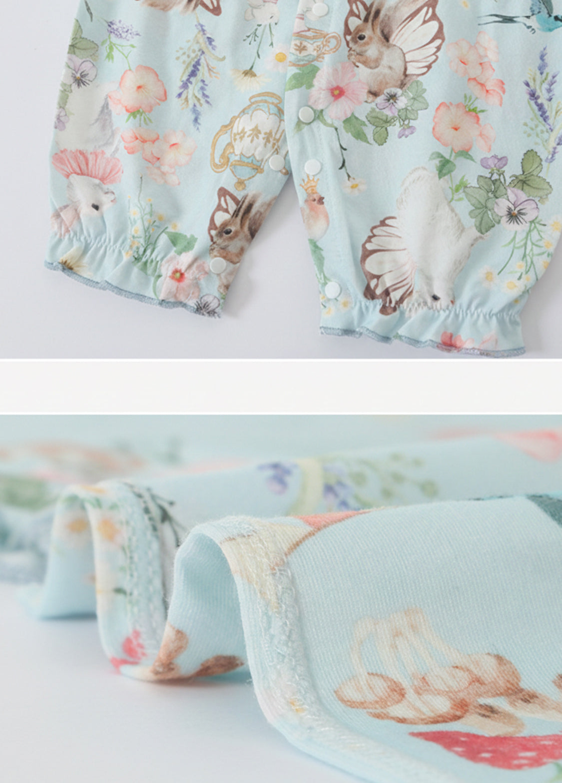 Baby Bamboo Blend Flutter Romper