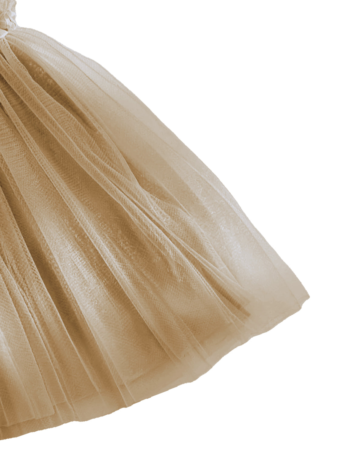 Girls' Sweet Mesh Princess Dress