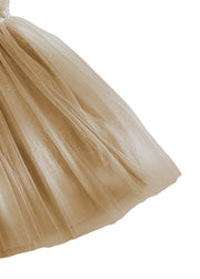 Girls' Sweet Mesh Princess Dress