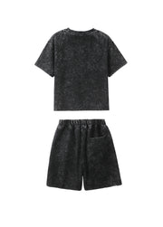 Boys Cotton Street Style Two-Piece Set