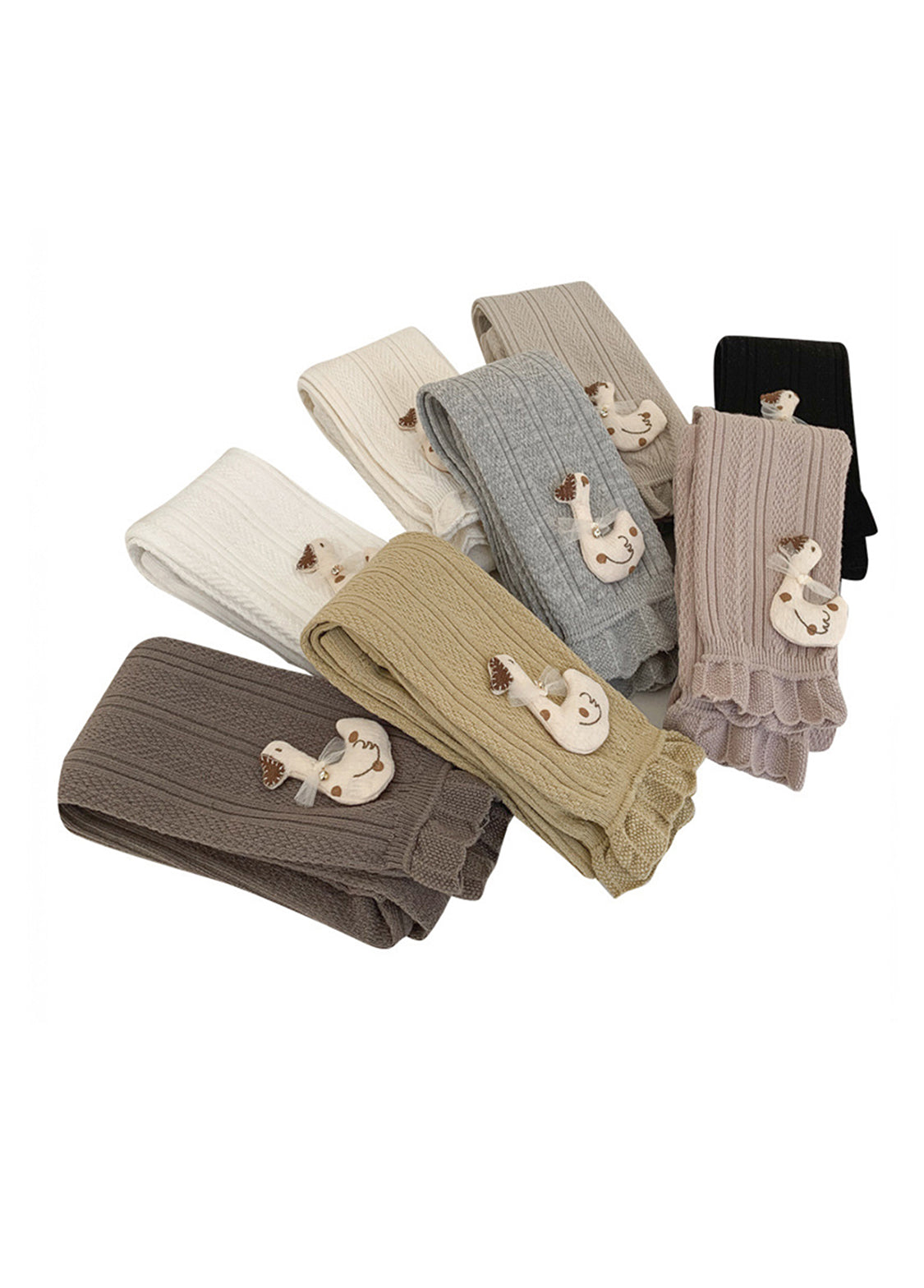 Girls Cute Cotton Leggings