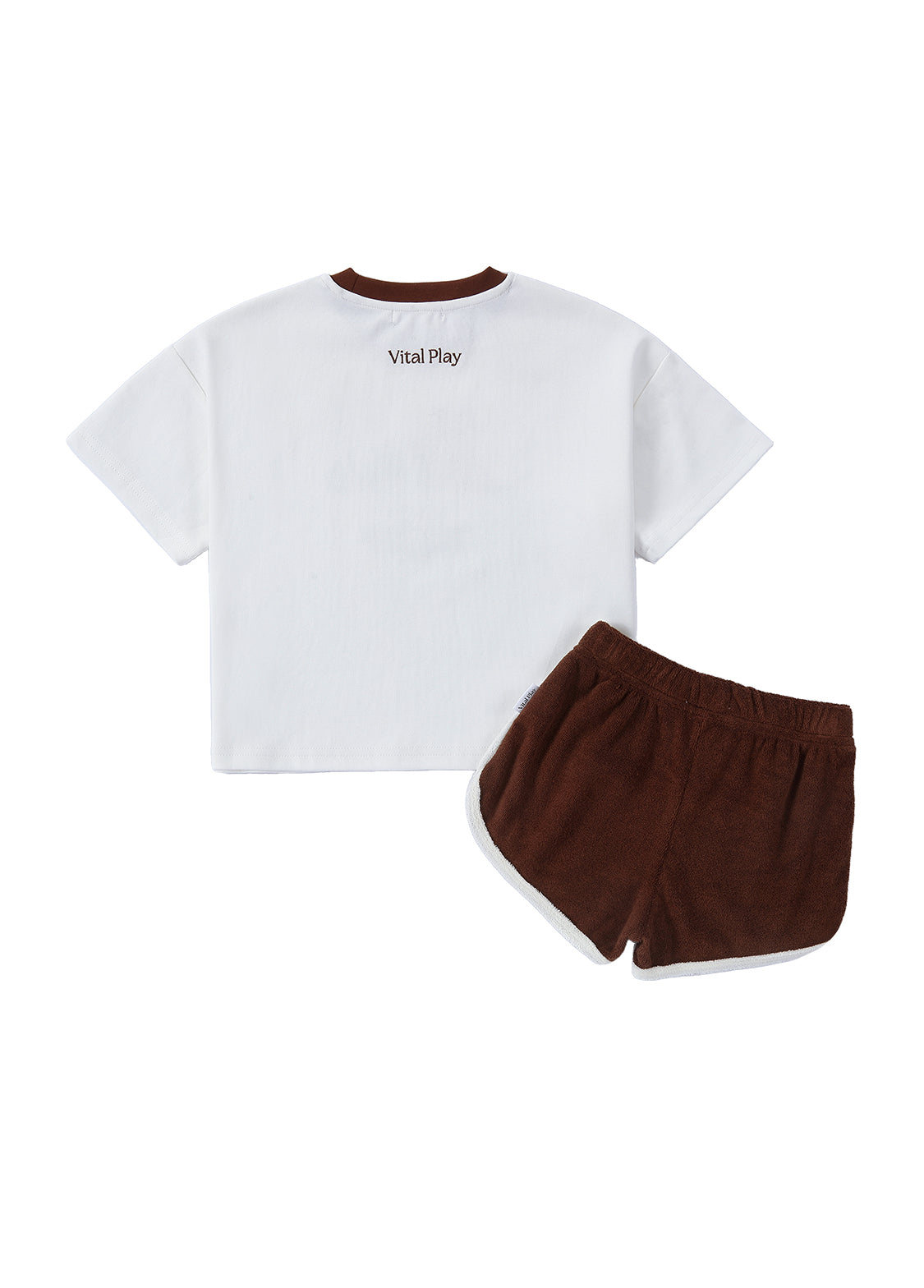 Boys Tiger Graphic Cotton Stretch Two-Piece Set