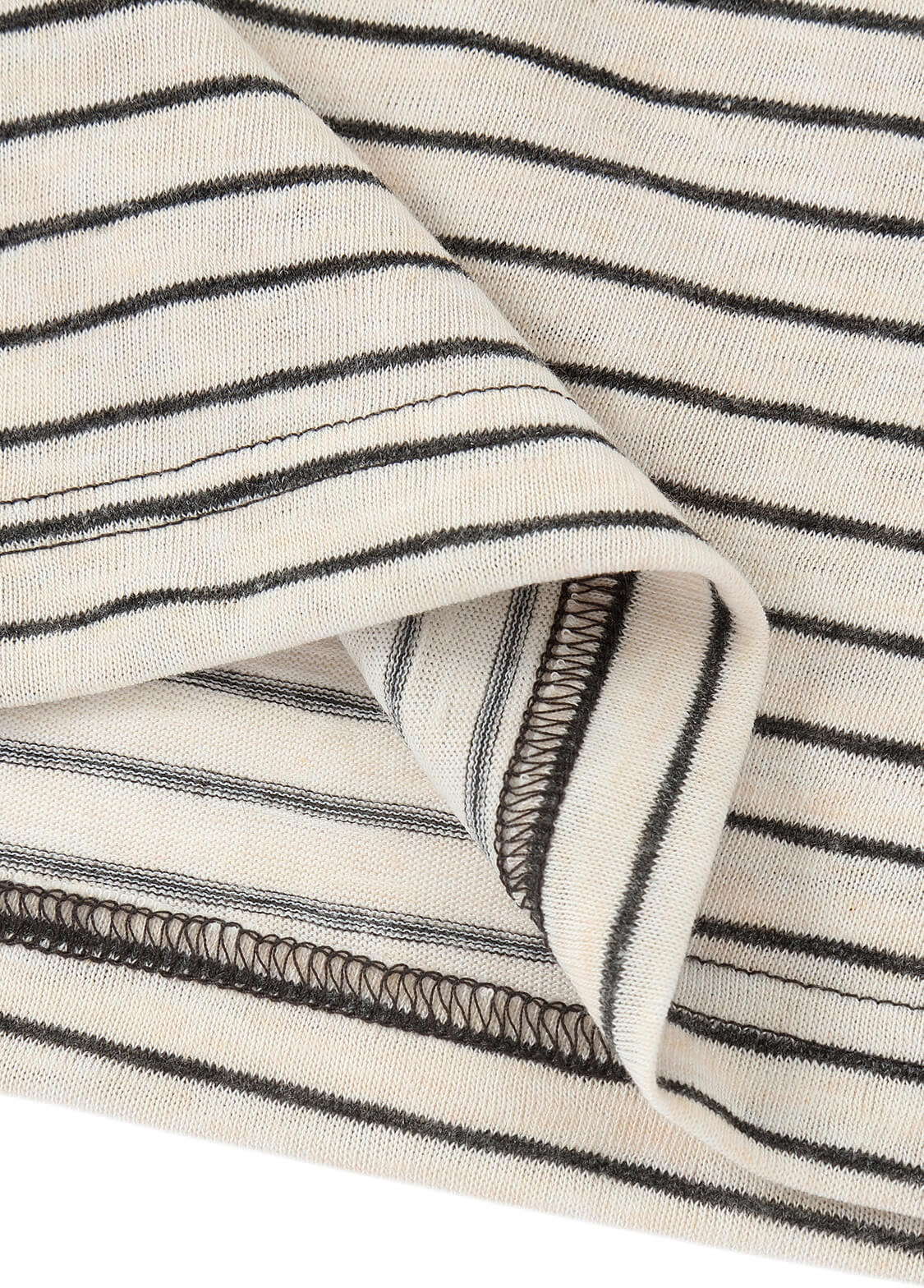 Boys Striped Cotton Two-Piece Set