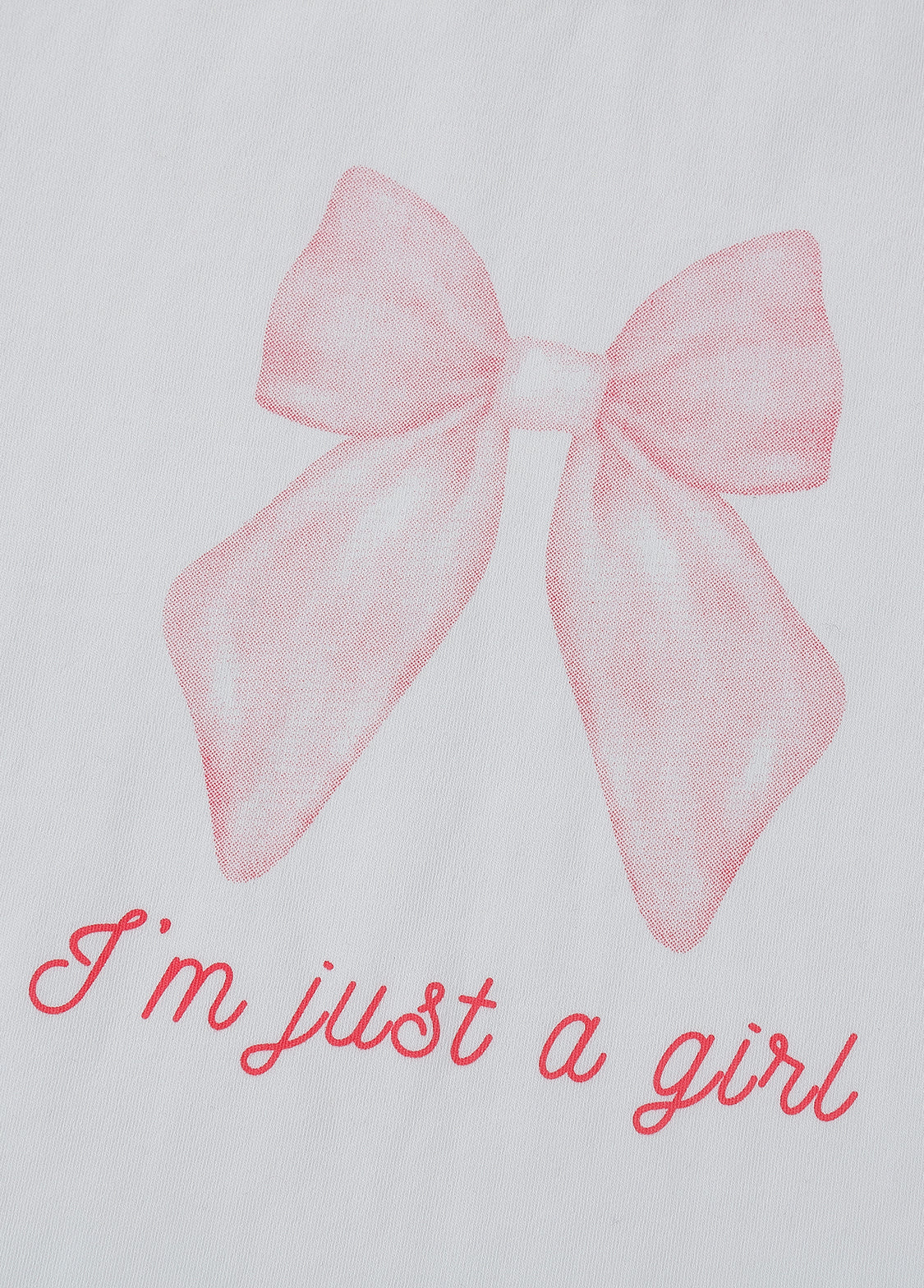 Girls Cotton Stretch Bow Summer Set