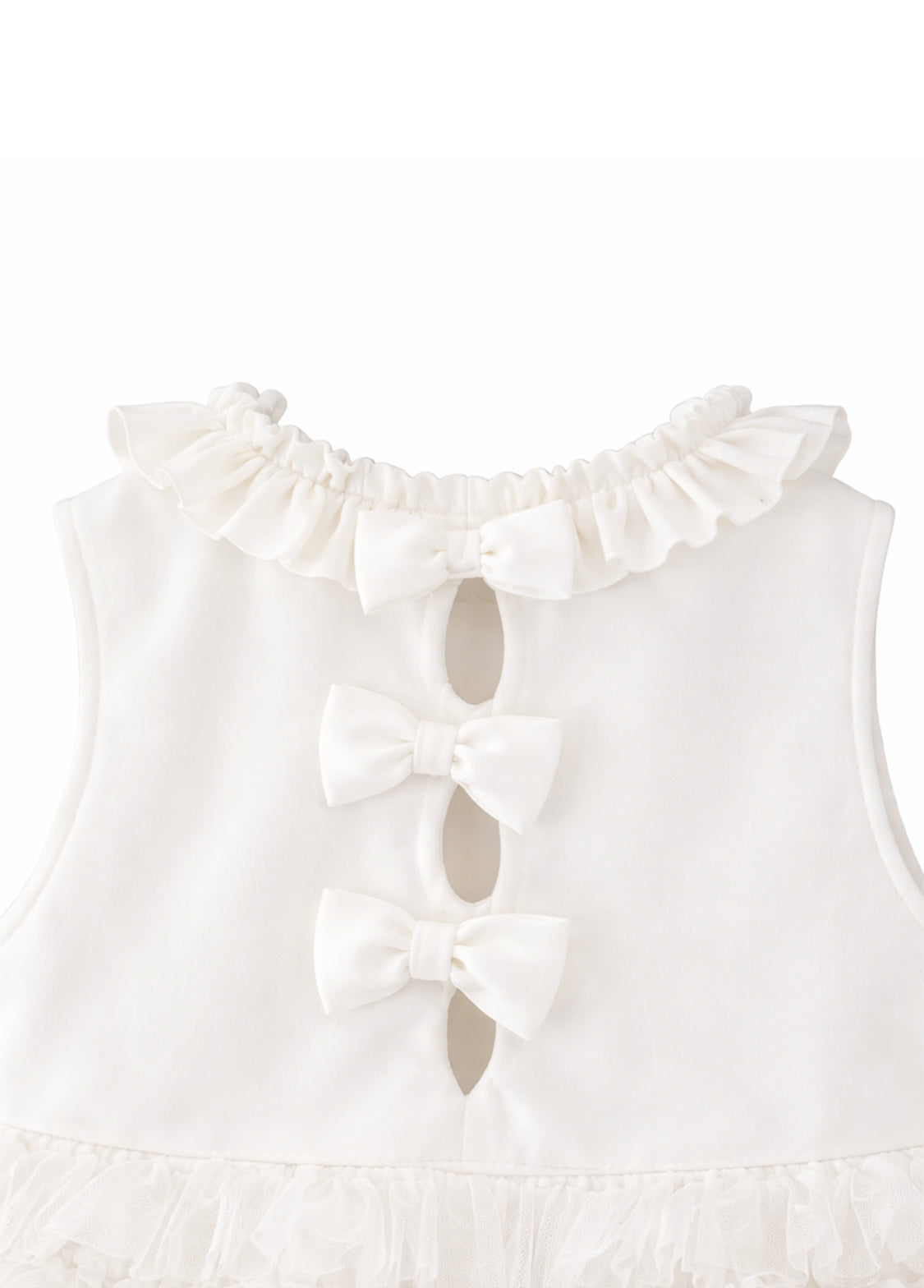Girls Ruffle Tulle Party Dress